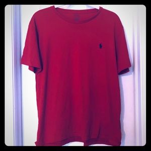 POLO Ralph Lauren Red Tee-Shirt Large